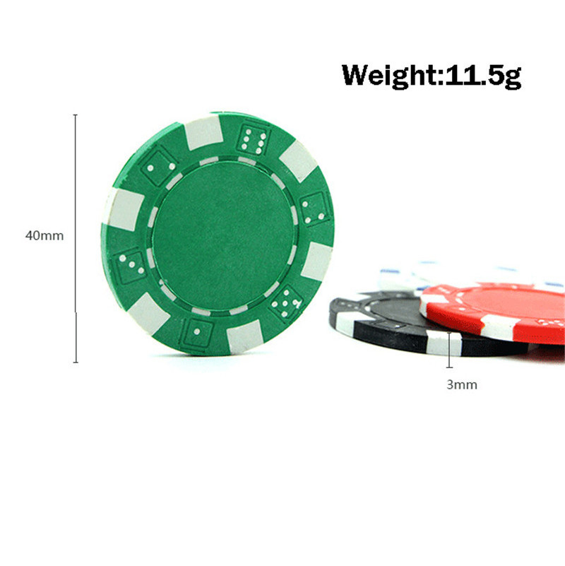 11.5g Casino Custom Plastic PS Dice Poker Chips