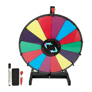 18" Tabletop Spinning Prize Wheel