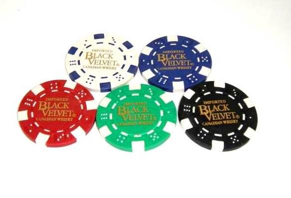 11.5g 40 x 3.3mm Casino Texas Hold'em Dice Value Plastic ABS Poker Chips