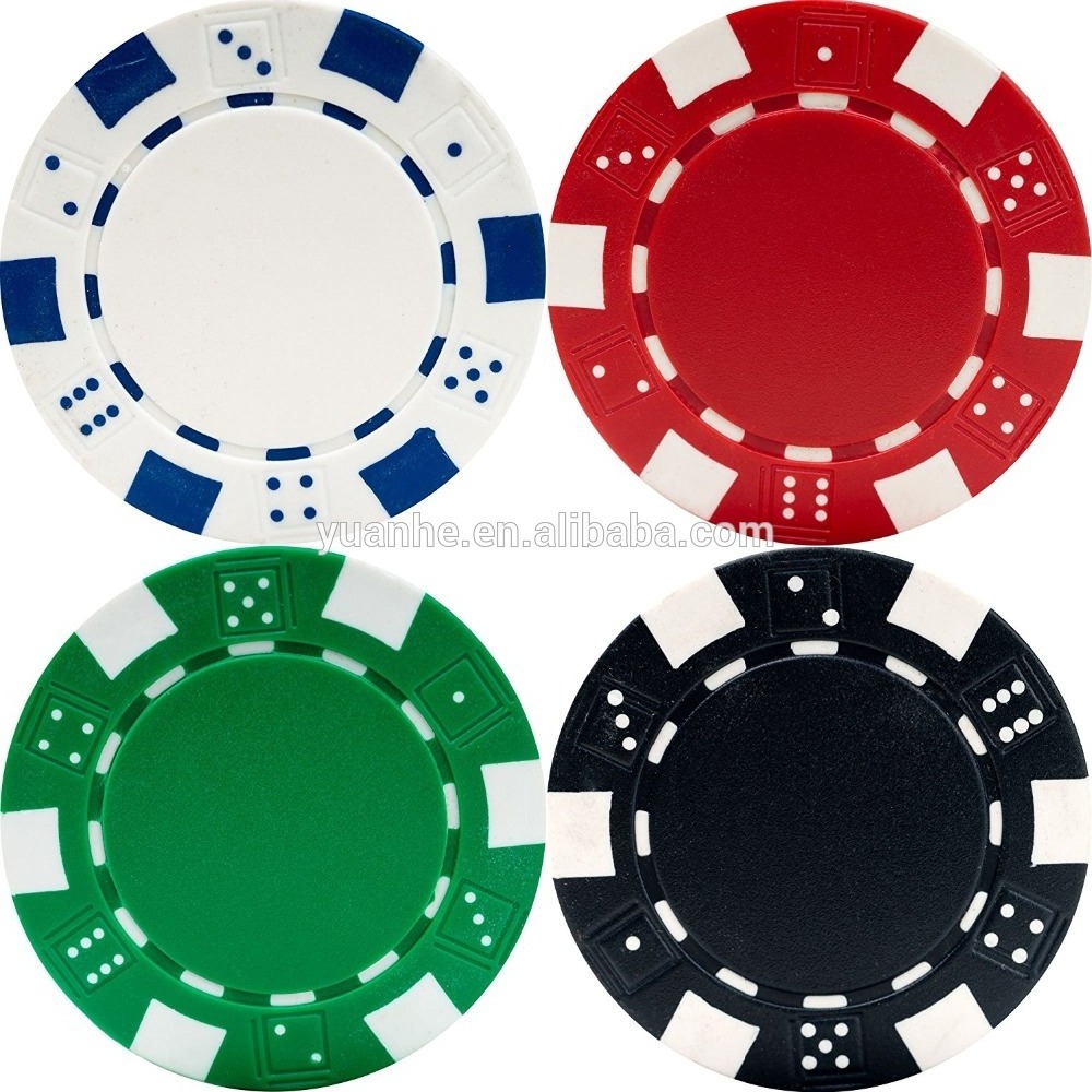 11.5g Casino Custom Plastic PS Dice Poker Chips