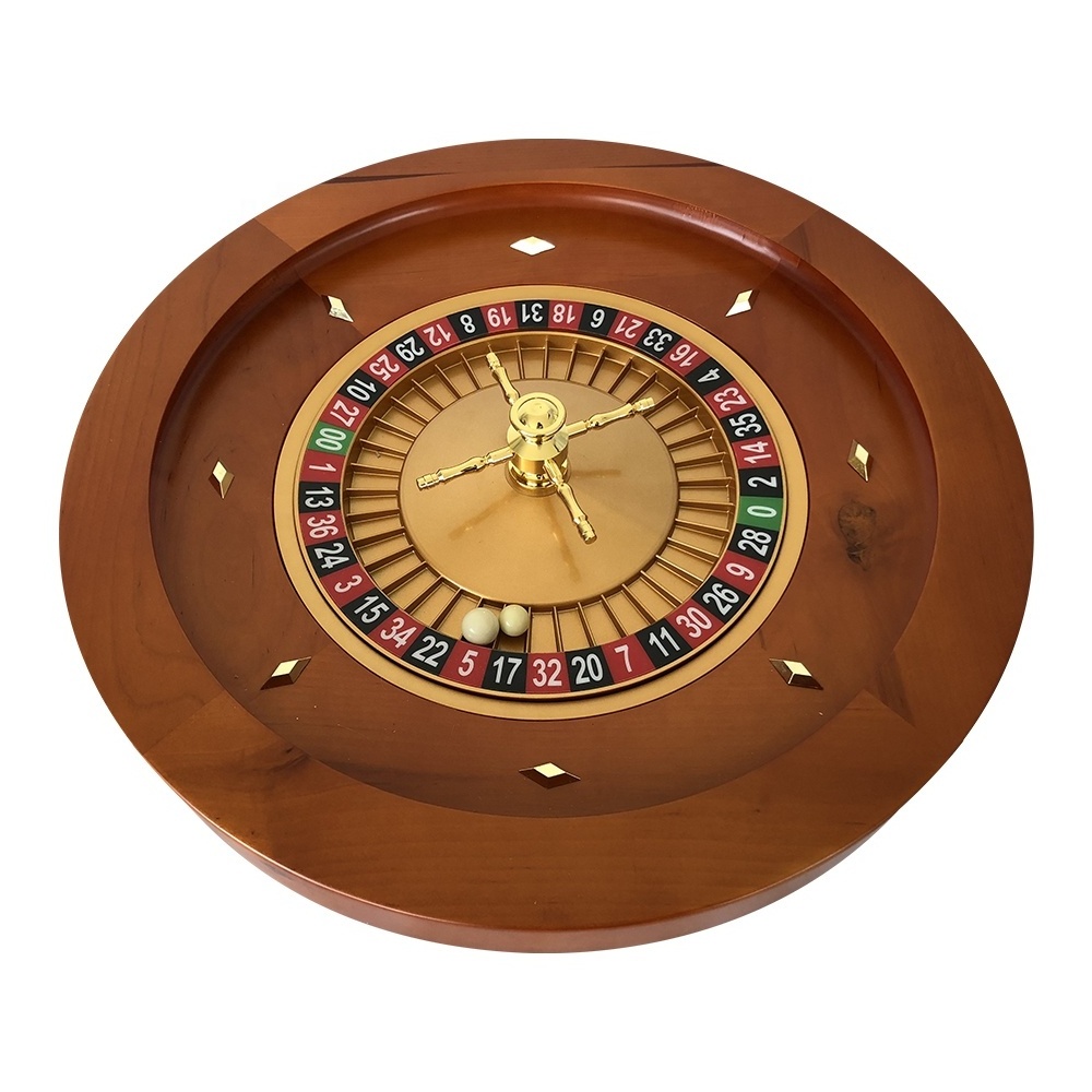 18 inch Deluxe Wooden Roulette Wheel