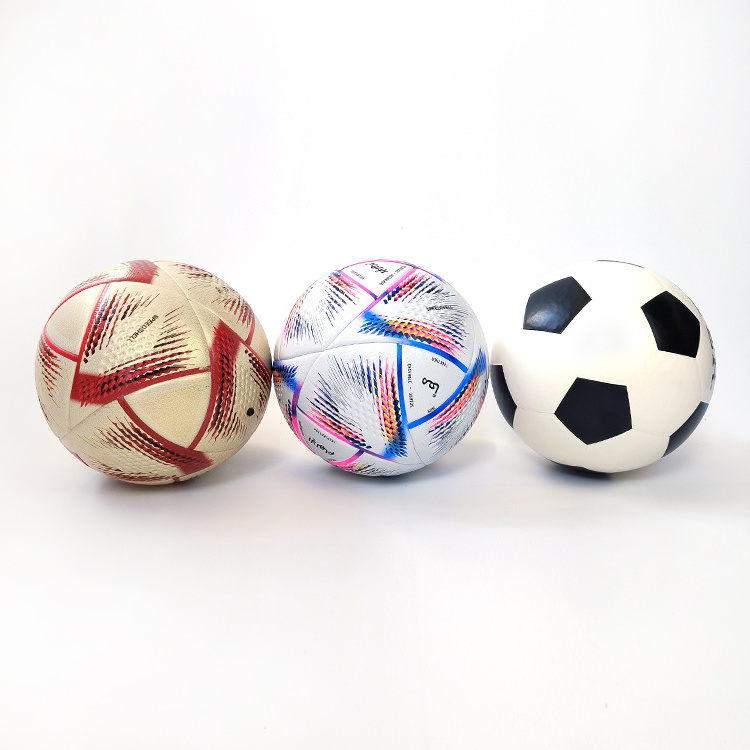 Custom made high quality training match pvc football size 4 5 soccer ball