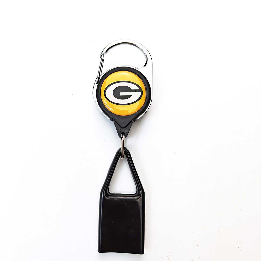 Wholesale Retractable NFL Keychain Lighter Holder Lighter Leash 