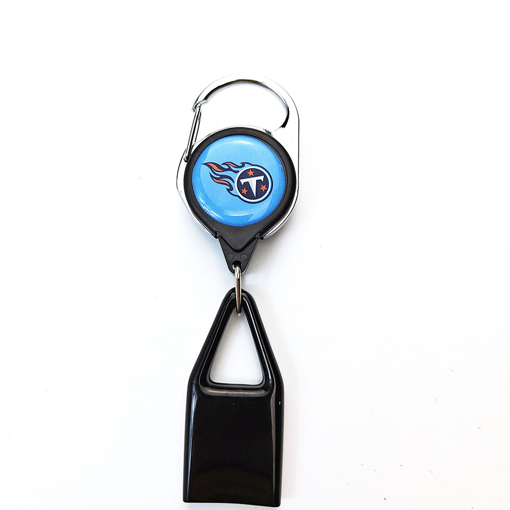 Wholesale Retractable NFL Keychain Lighter Holder Lighter Leash 