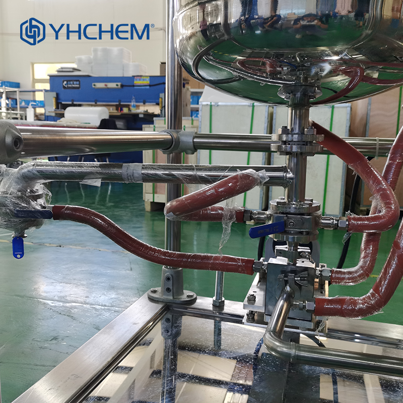 High quality molecular distillation wiped film evaporator stainless steel molecular distillation equipment