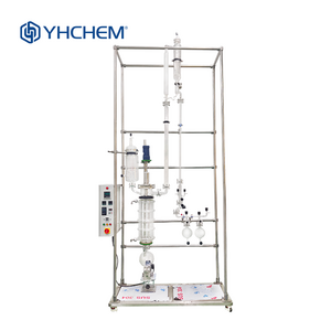 Alcohol distiller ethanol recovery machine short path distillation glass thin film distillation tower