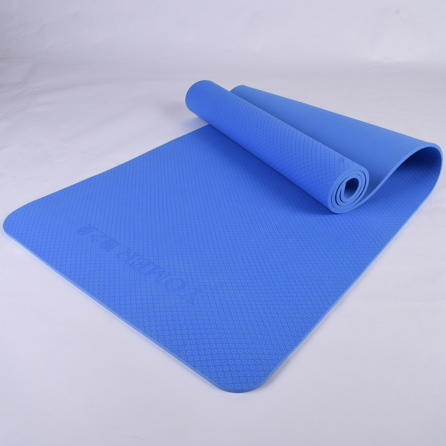 6MM Home Use Pilates Single Layer Non Slip TPE Yoga Mat Eco-Friendly Material for Women