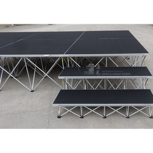 Easy set up portable aluminum stage platform catwalk event stages for sale