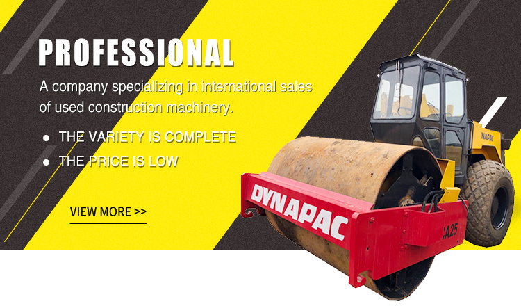 Good Condition Reasonable Price Dynapac CA25 Road Wheel Roller. Used Dynapac CA25 CA25D CA30 CA30D Road Compactor