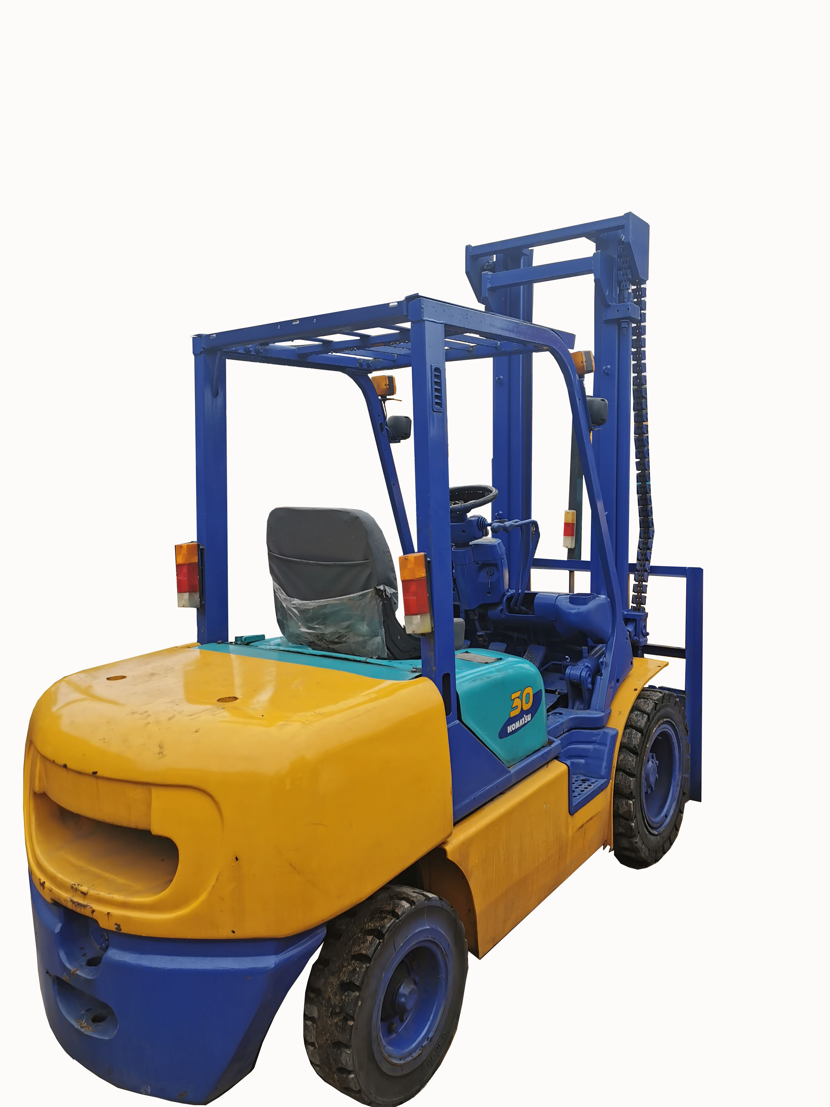 Lift machine second hand original Japan komatsu 3 ton diesel forklift truck with good quality on sale