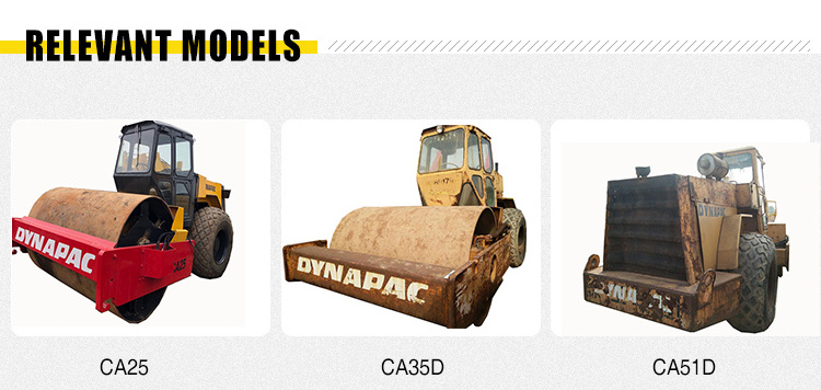 Good Condition Reasonable Price Dynapac CA25 Road Wheel Roller. Used Dynapac CA25 CA25D CA30 CA30D Road Compactor