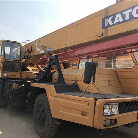 25 ton truck Cran KATO SR-250 , rough terrain 25ton Secondhand mobile crane , KATO SR 250 original Japan off road 25ton crane