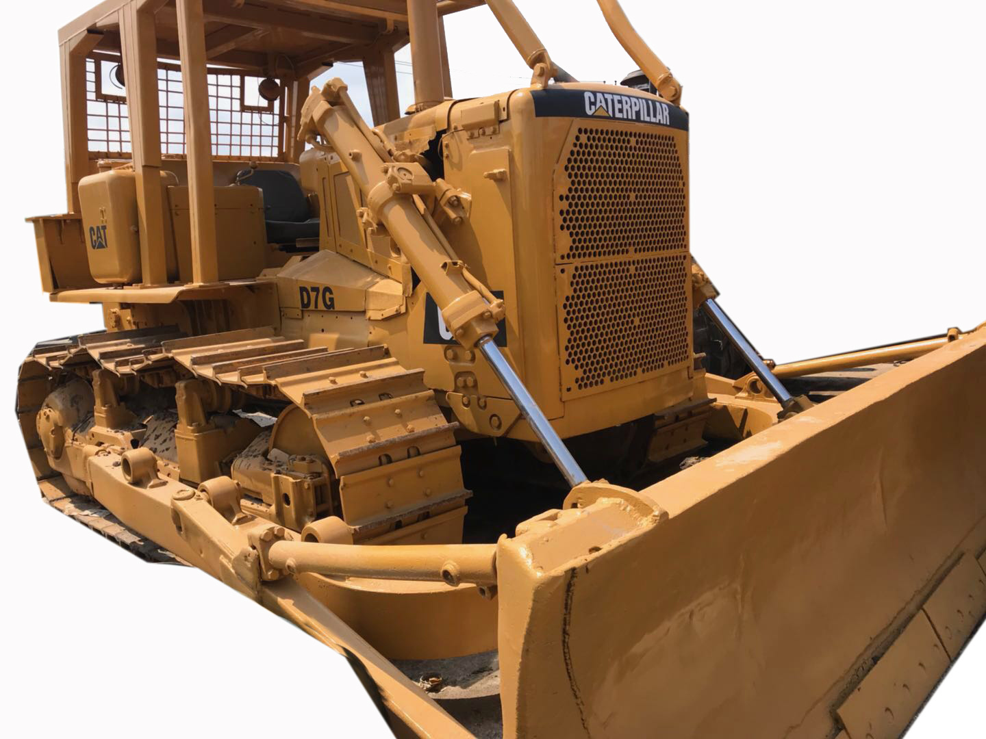 Second hand caterpillar cat original D7G D7 D7H D6H D6R D5H D5G Bulldozer with winch and ripper for sale