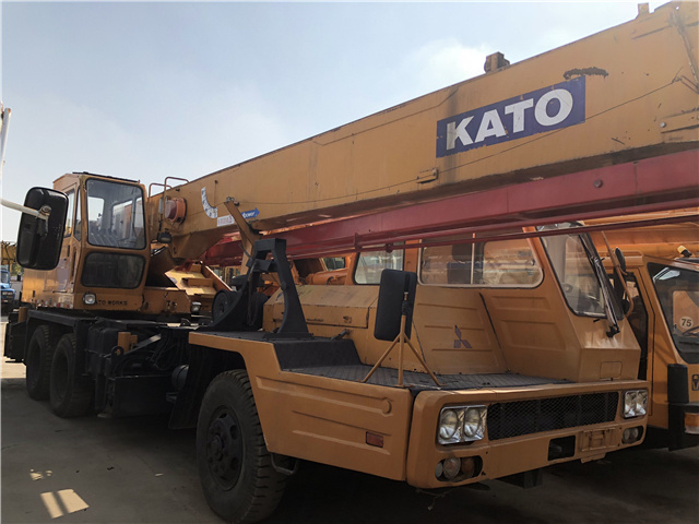 25 ton truck Cran KATO SR-250 , rough terrain 25ton Secondhand mobile crane , KATO SR 250 original Japan off road 25ton crane