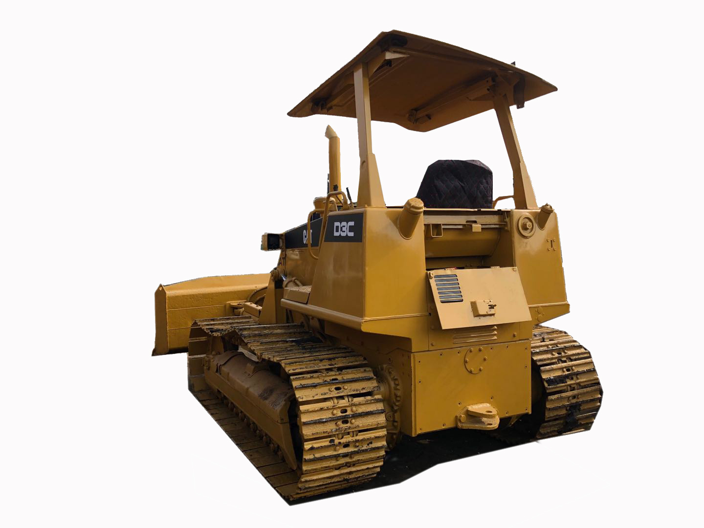 Earth-moving Machinery Used CAT D3C bulldozer, used cheap bulldozer CAT D3 D4 D5 mini bulldozer for sale