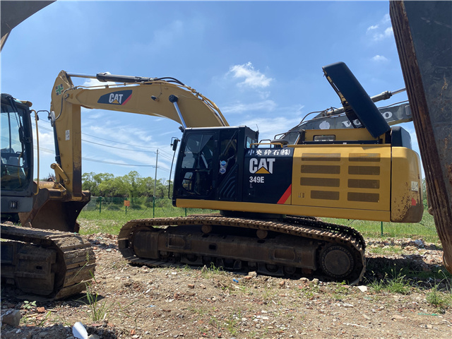 Low working hours cat 349d 349 349e second hand crawler hydraulic excavator 50ton digger for sale