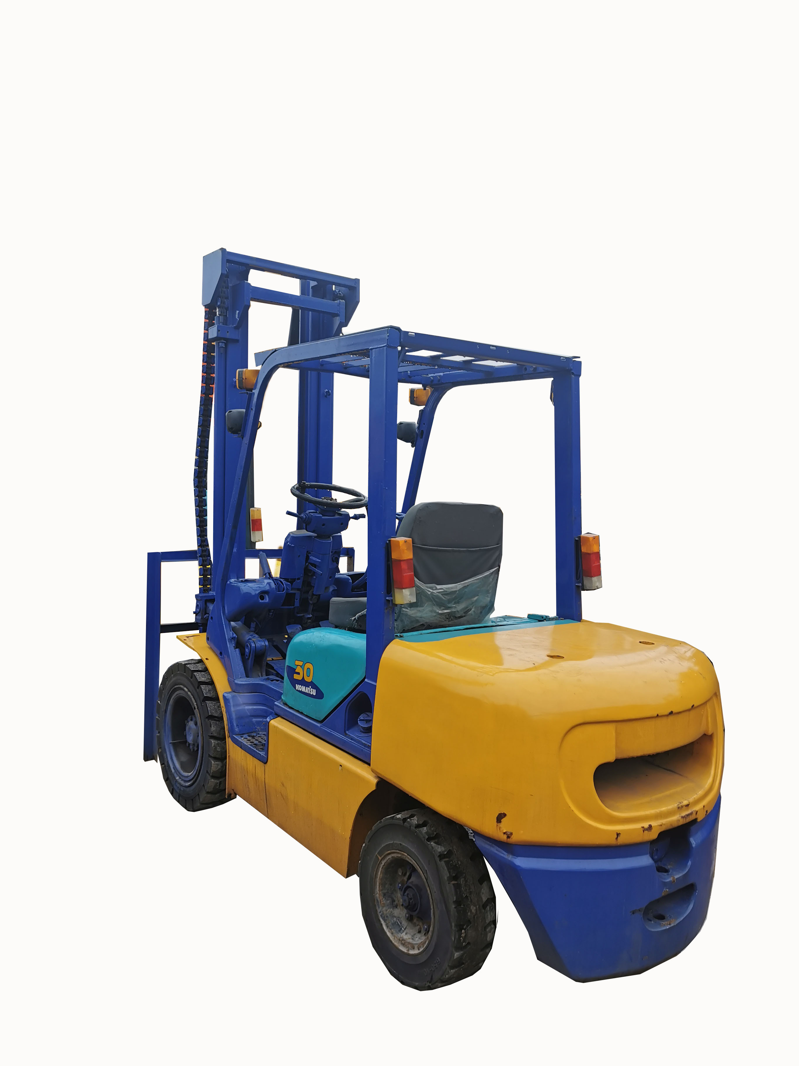 Lift machine second hand original Japan komatsu 3 ton diesel forklift truck with good quality on sale