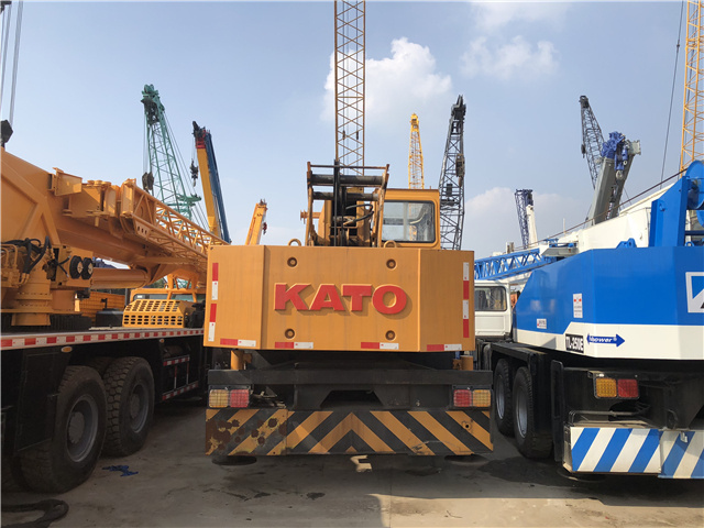 25 ton truck Cran KATO SR-250 , rough terrain 25ton Secondhand mobile crane , KATO SR 250 original Japan off road 25ton crane