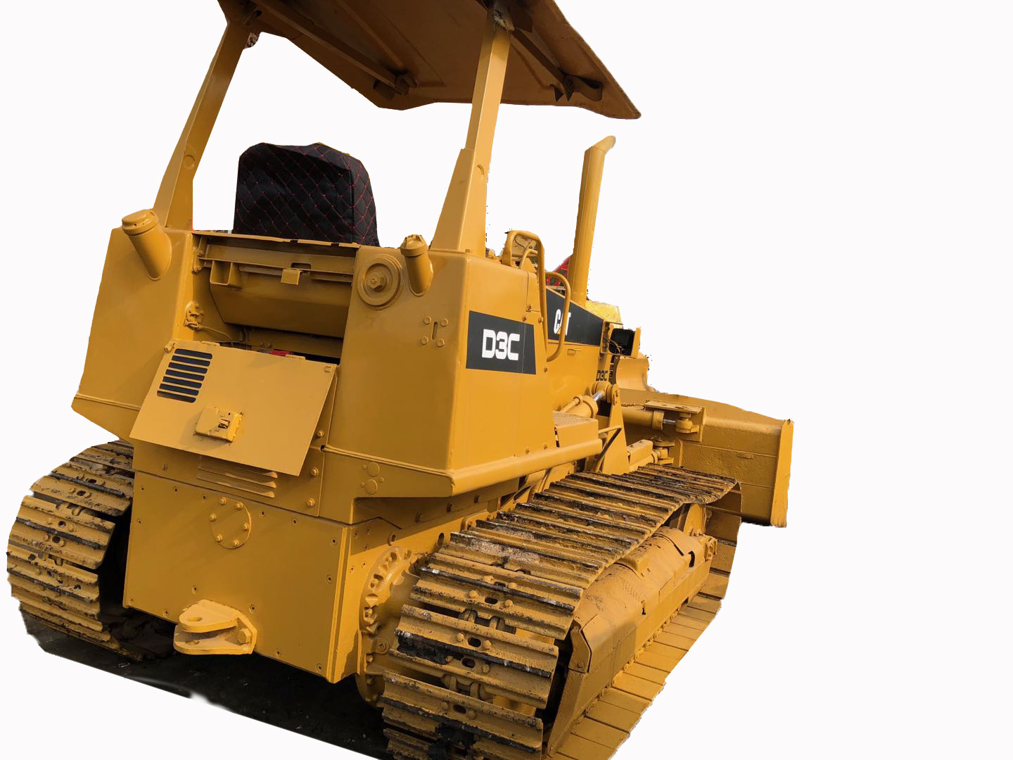 Earth-moving Machinery Used CAT D3C bulldozer, used cheap bulldozer CAT D3 D4 D5 mini bulldozer for sale