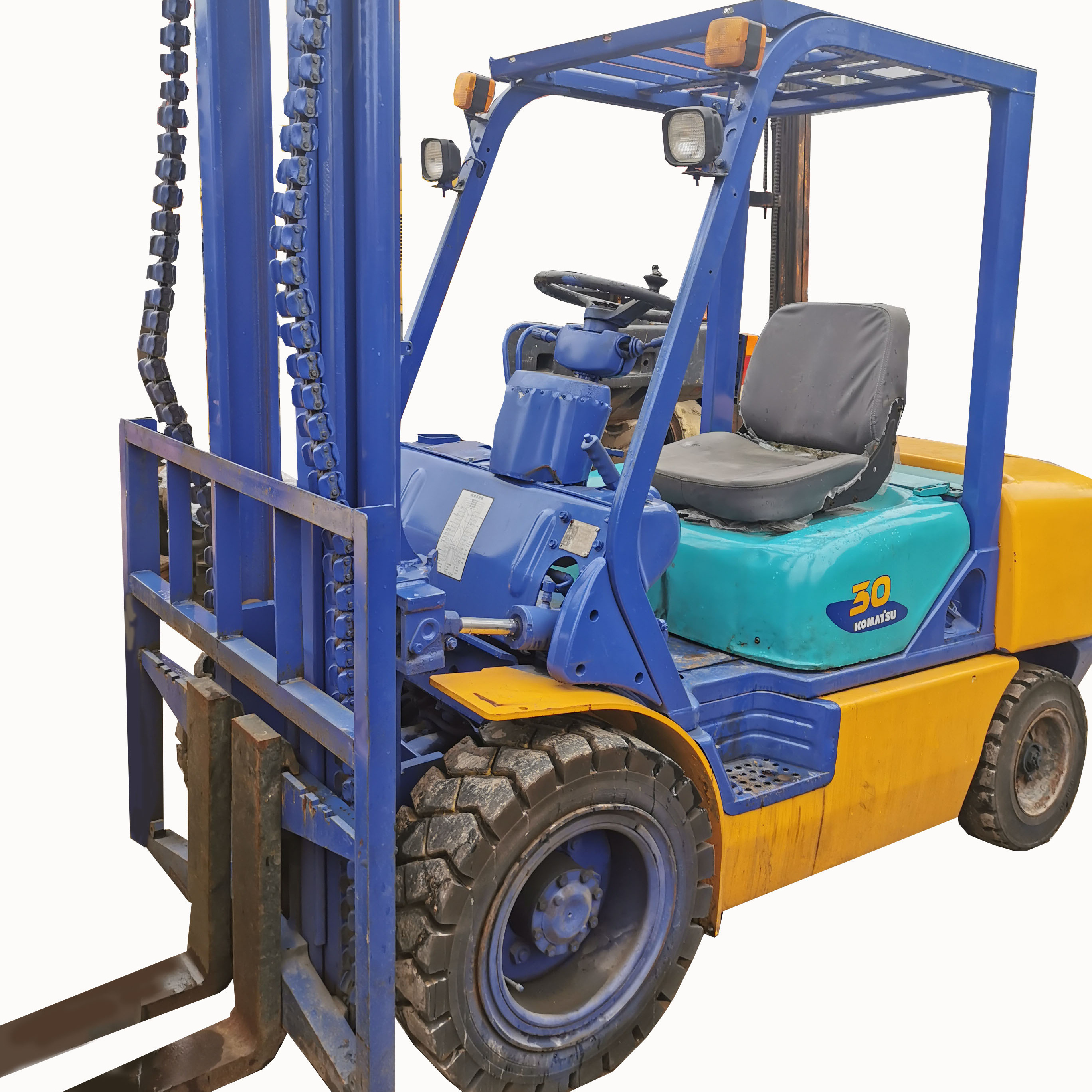 Lift machine second hand original Japan komatsu 3 ton diesel forklift truck with good quality on sale