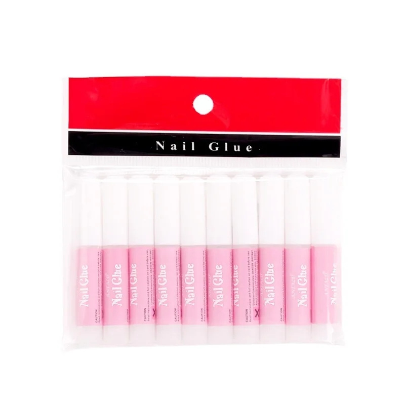 10pcs/bag Strong Adhesive Bond 2G Nail Bonder Factory Sale Strong 2g Nail Glue For Manicure Acrylic Fake Nail