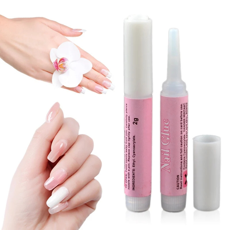 10pcs/bag Strong Adhesive Bond 2G Nail Bonder Factory Sale Strong 2g Nail Glue For Manicure Acrylic Fake Nail