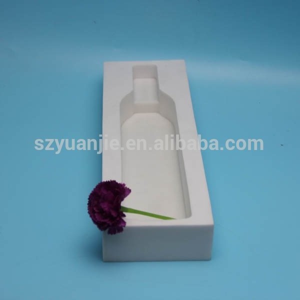 Custom Eva Epe Eps Biodegradable Inlay Expanding Sponge White Wine Glass Packaging Box With Insert Foam Packaging