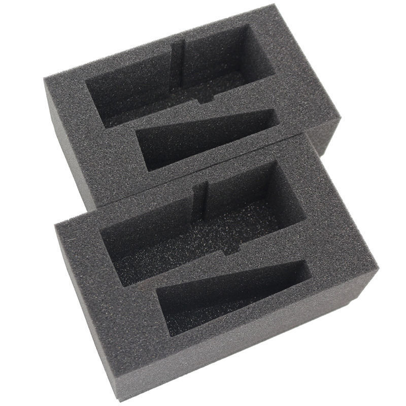 Custom sponge foampackaging Die Cut Box Packing Foam for Shape Camera Insert Shock Absorbing Pu Sponge Products Packing Foam