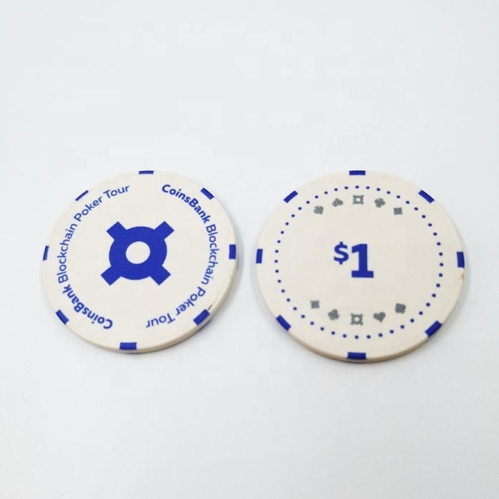 sublimation printing ceramic poker chip/printing ceramic casino chip