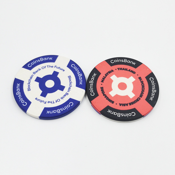 sublimation printing ceramic poker chip/printing ceramic casino chip