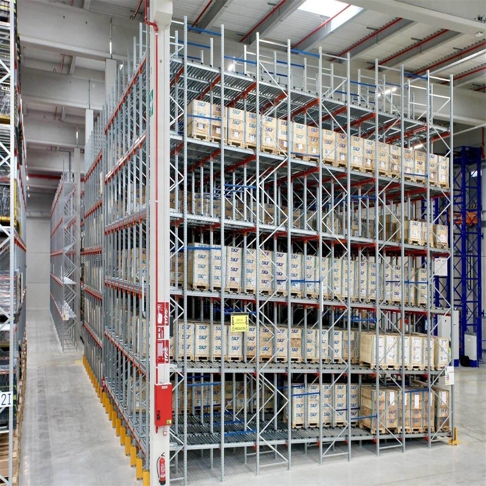 Industrial Pallet Boltless Steel double deep heavy duty shelving racking for warehouse storage