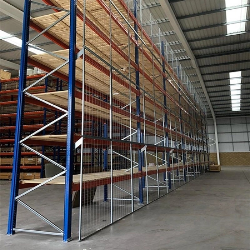 Warehouse Durable Steel Storage Double Deep Save Space Selective Heavy Duty Beam Pallet Rack with lift