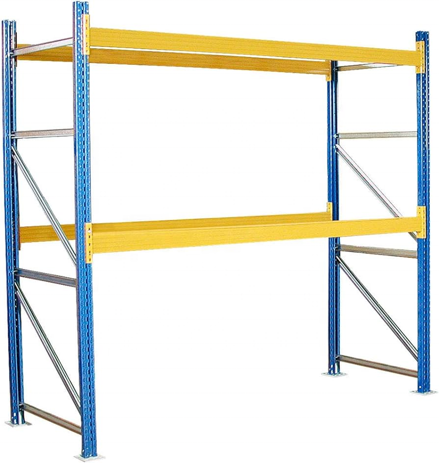 Free design Portable Stacking storage plate metal pallet rack for shop