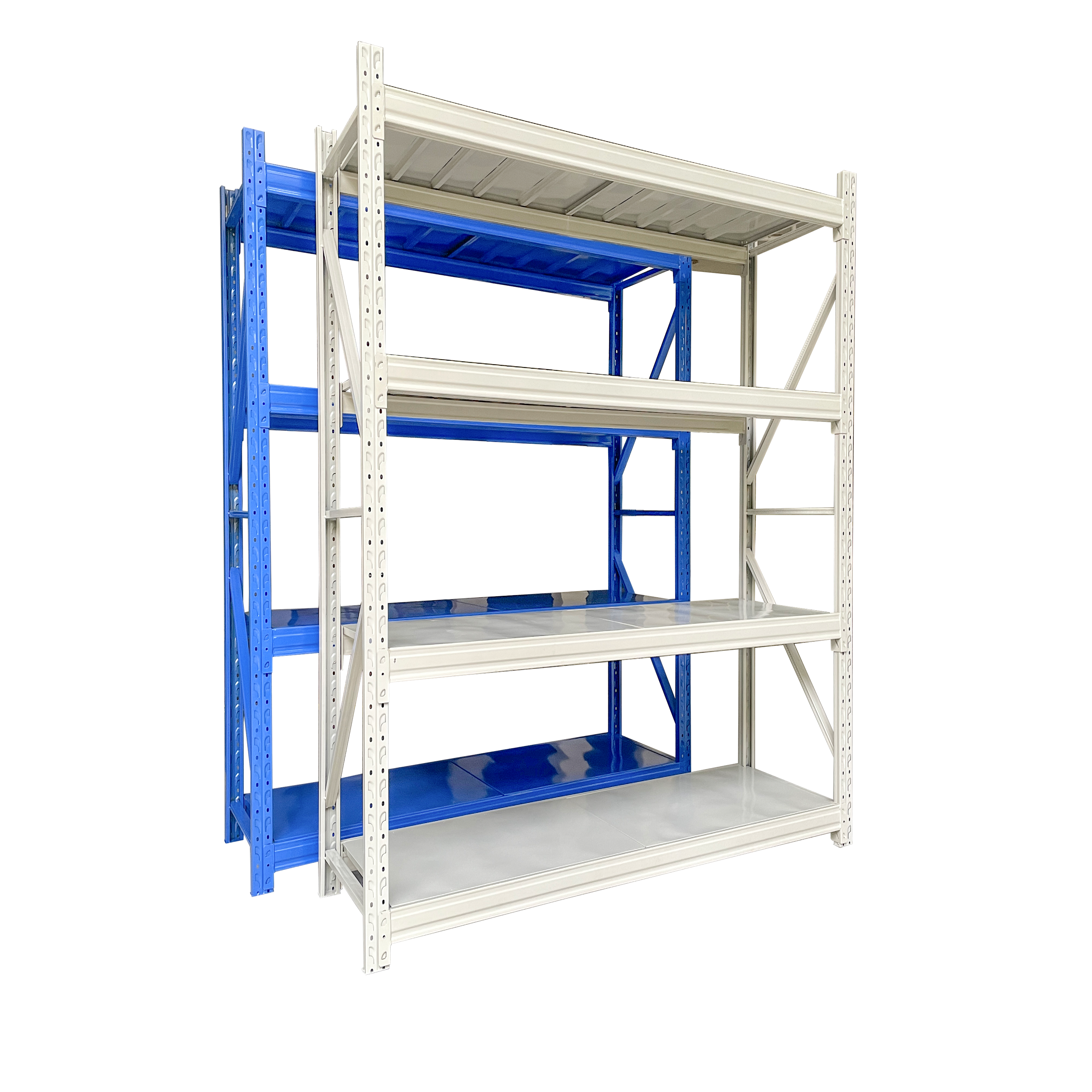 4 layer 2000*600*2000mm 300kg adjustable Storage Stacking heavy duty Pallet Racks Shelves for Garage Warehouse