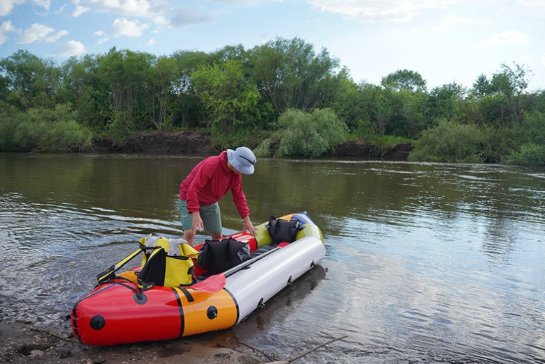 Yuanjing Factory Wholesale Newest 3kg Weight Packraft Made Tpu Portable Fold Single Double Inflatable Packraft boat