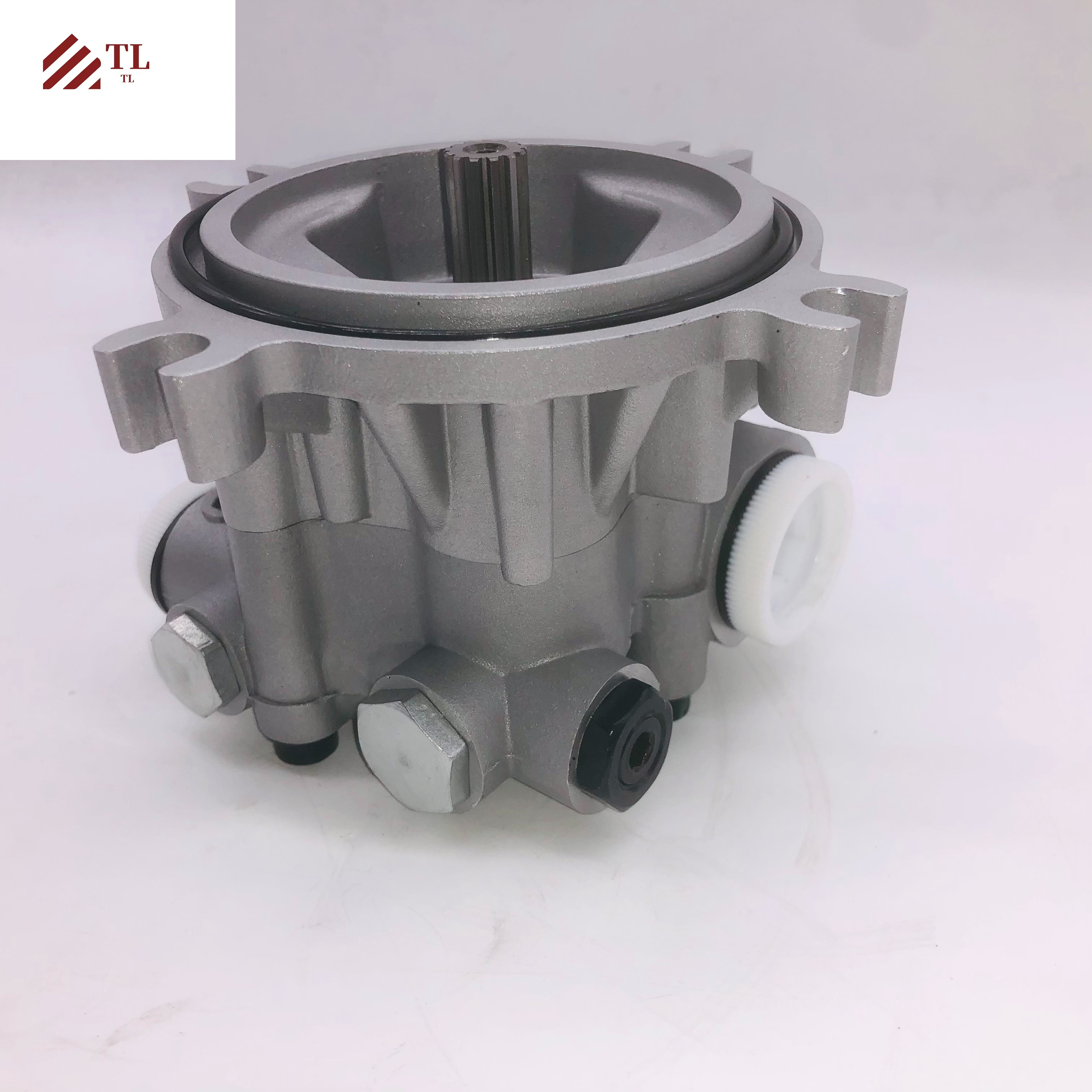 Excavator Swing Motor Swing Drive Parts Bottom Case Includes Drive Shaft Bearing Oil Seal For R220LC Excavator