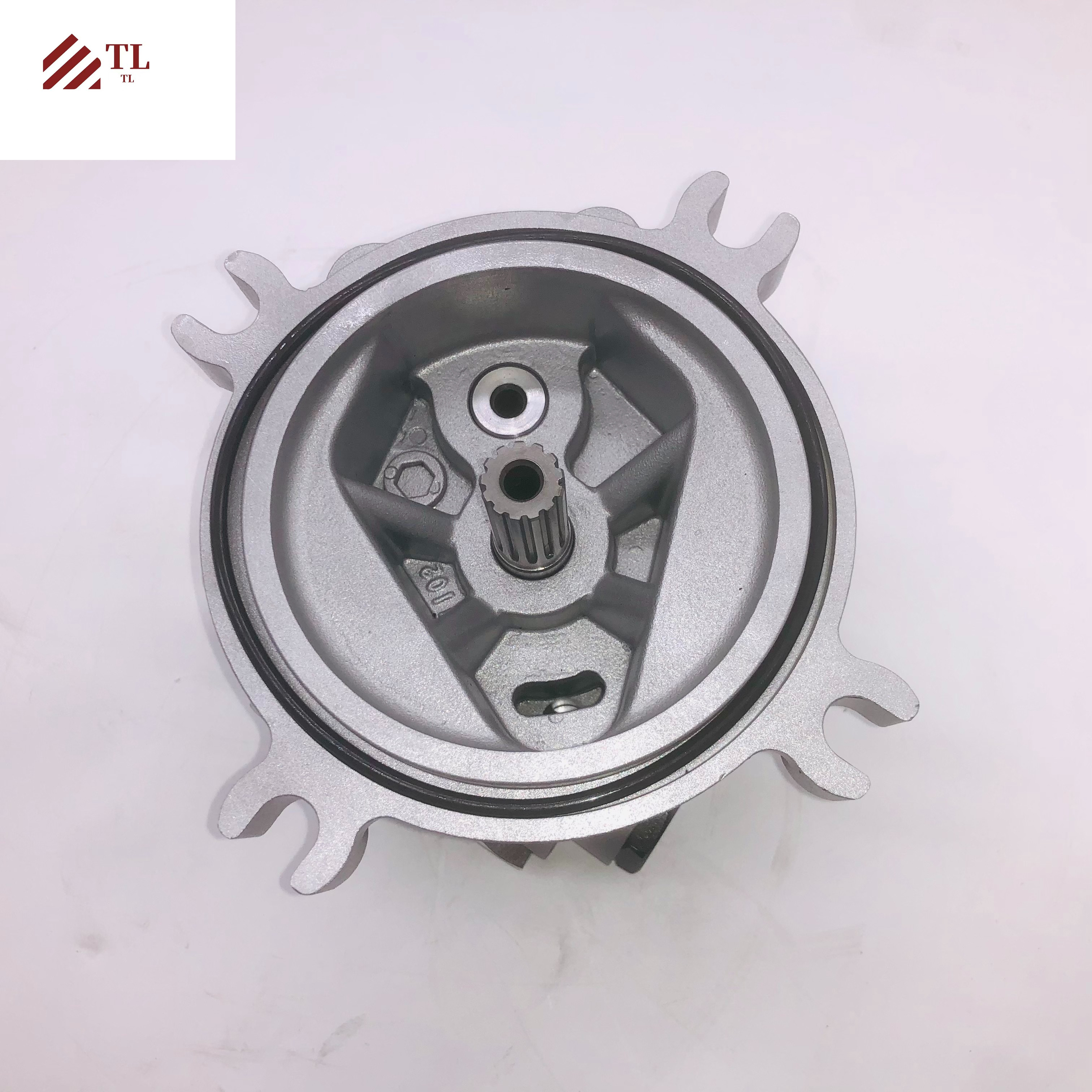 Excavator Swing Motor Swing Drive Parts Bottom Case Includes Drive Shaft Bearing Oil Seal For R220LC Excavator