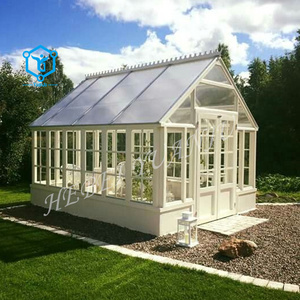 YUANJU Large Outdoor Backyard White Color Wrought Iron Gazebo for Garden