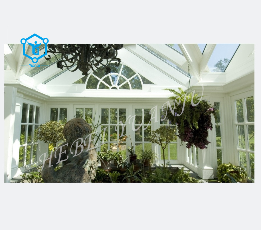 High Quality Outdoor Large Size Modern Glass Sunroom Wrought Tron Victorian Garden Gazebo