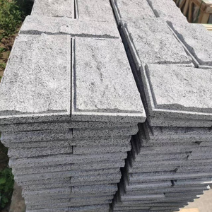 Exterior decorative gray granite mushroom wall stone