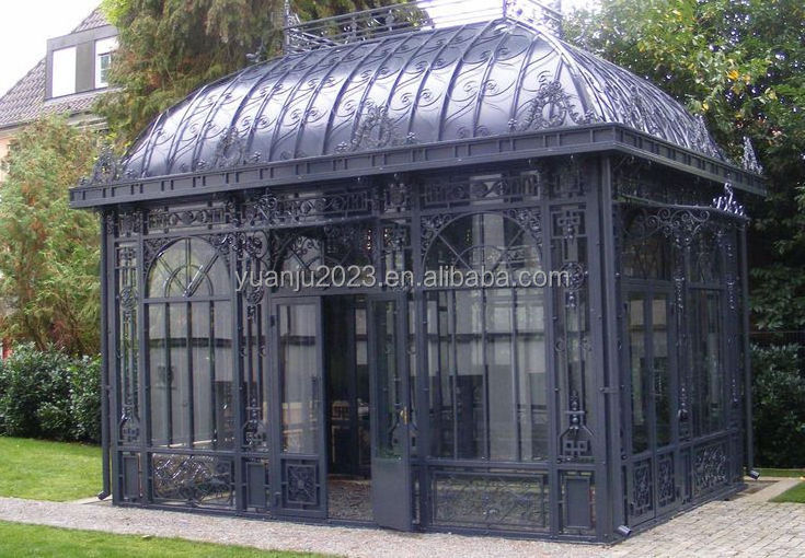 YUANJU china manufacturer custom antique iron gazebo weights