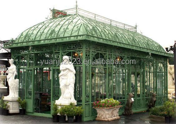 YUANJU china manufacturer custom antique iron gazebo weights