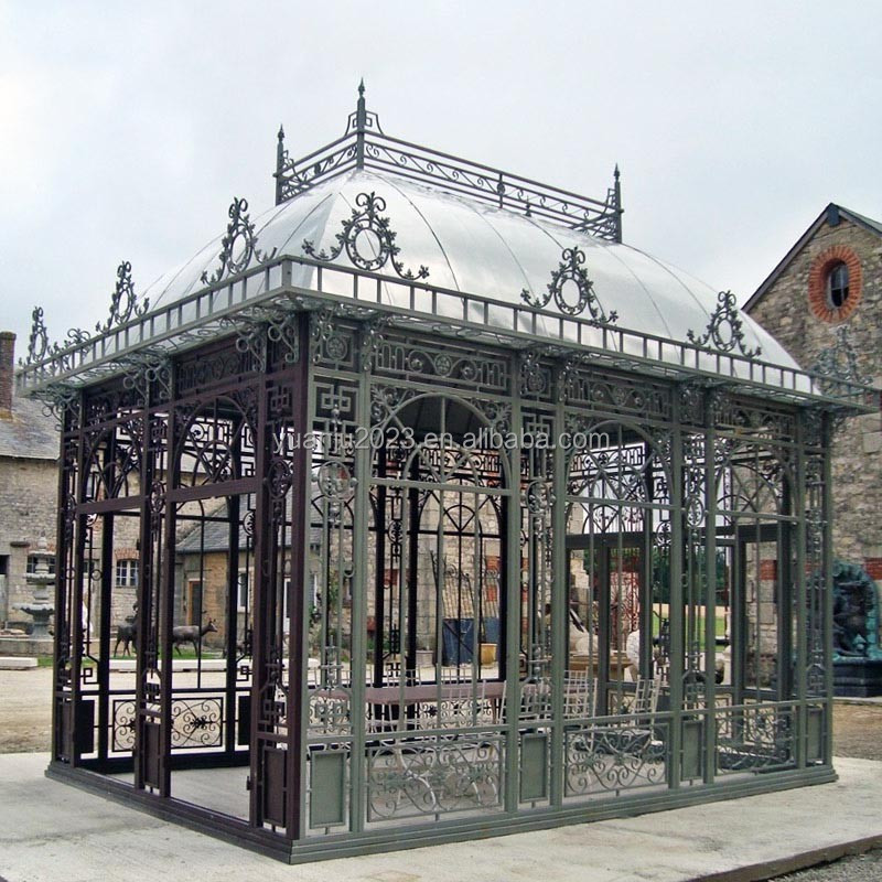 YUANJU china manufacturer custom antique iron gazebo weights