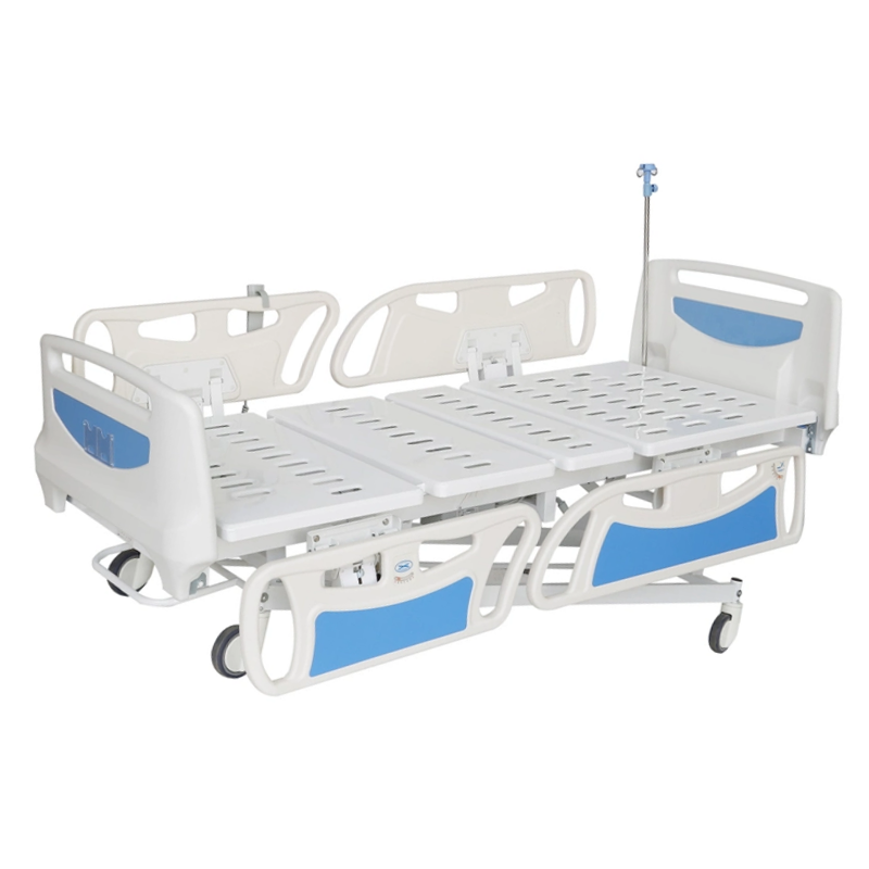 Manufacturers Sales ICU Electric Five-Function Intensive Bed Medical Hospital Weighing Bed Home Remote Control Lift Nursing Bed