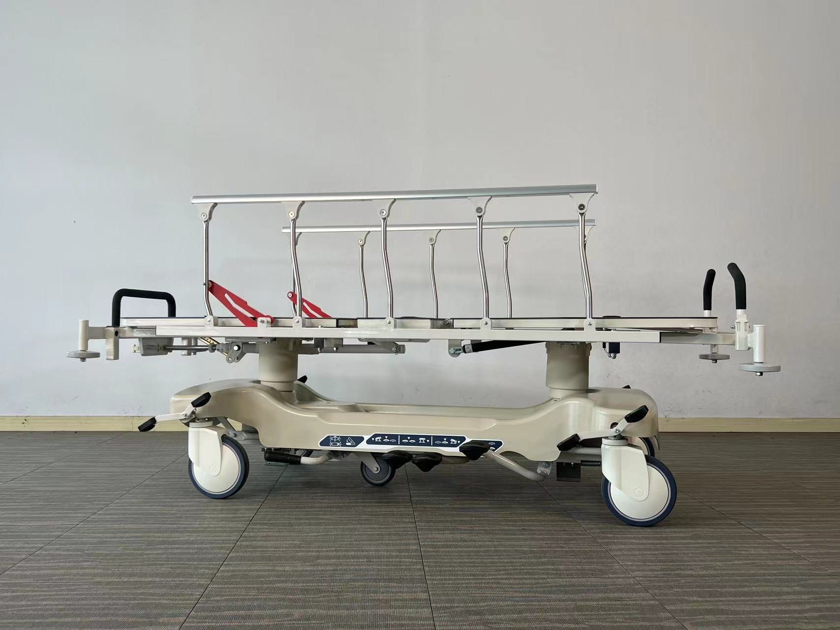 Hospital Emergency Patient Transfer Equipment Ambulance Stretcher Ambulance Rescue Stretcher Bed