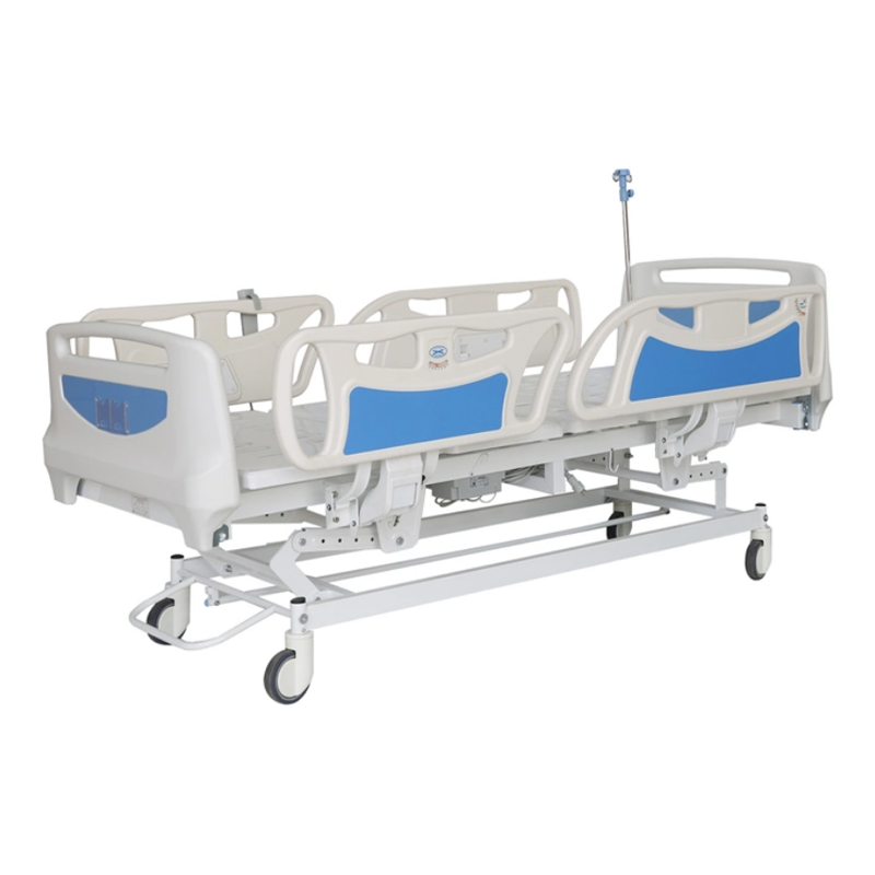 Manufacturers Sales ICU Electric Five-Function Intensive Bed Medical Hospital Weighing Bed Home Remote Control Lift Nursing Bed