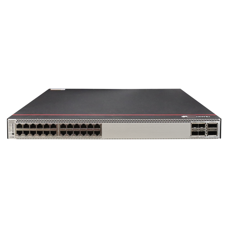 CloudEngine S5732-H24UM2CC   24*100M/1G/2.5G/5G/10G Ethernet ports  4 *25GE SFP28 +2*40GE/100GE QSFP28   PoE++  access switch