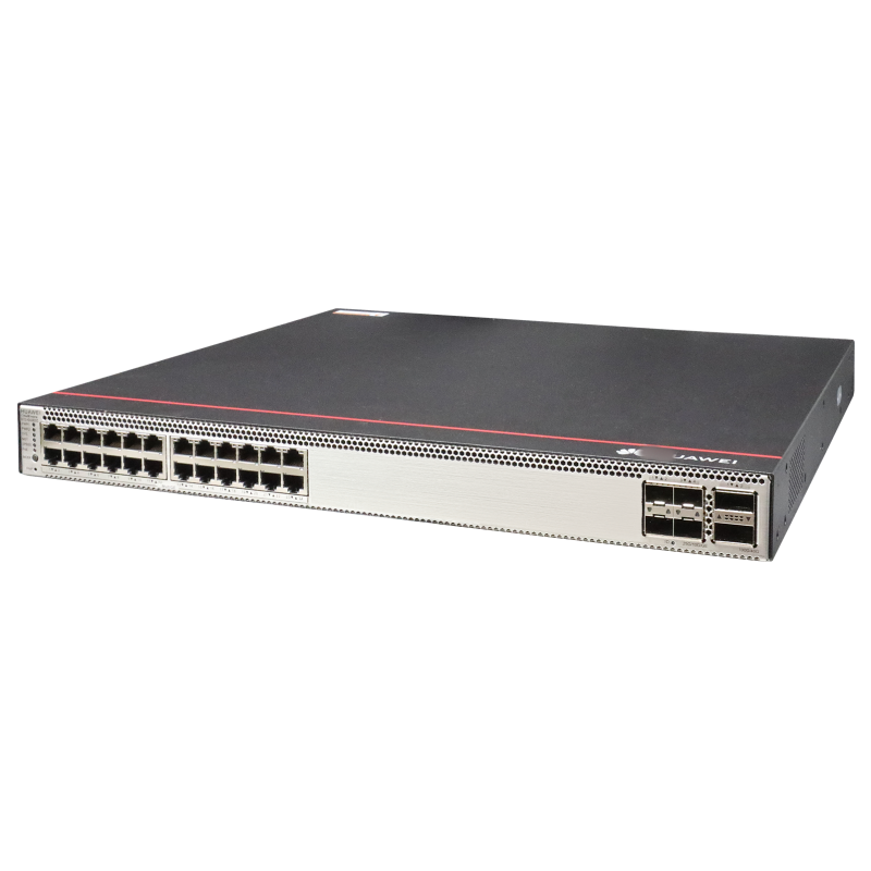 CloudEngine S5732-H24UM2CC   24*100M/1G/2.5G/5G/10G Ethernet ports  4 *25GE SFP28 +2*40GE/100GE QSFP28   PoE++  access switch