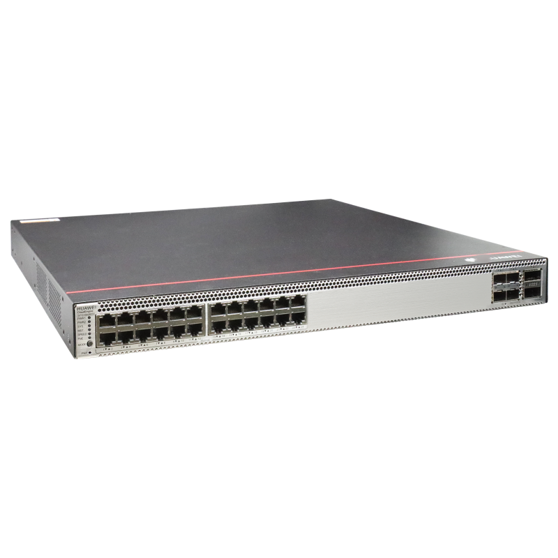 CloudEngine S5732-H24UM2CC   24*100M/1G/2.5G/5G/10G Ethernet ports  4 *25GE SFP28 +2*40GE/100GE QSFP28   PoE++  access switch