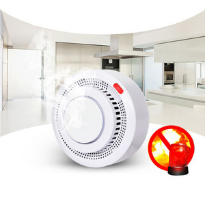 Battery Operated Cigarette Car Smoke Leak Detector Alarm Explosion Proof Nest Smoke Detector for Home Hotels